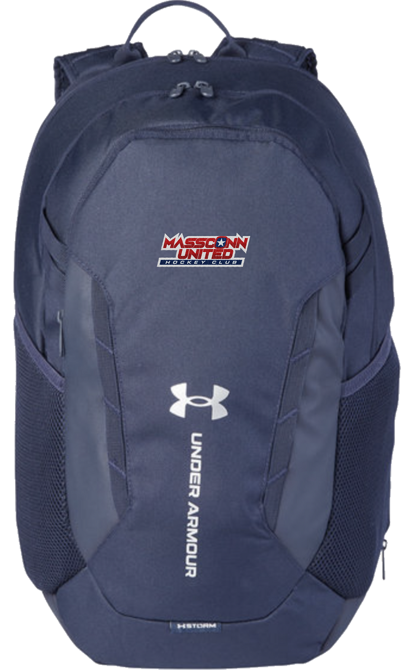 Mass Conn United UA Hustle 6.0 Team Backpack