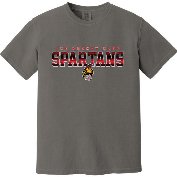 Seacoast Spartans (Ice Hockey) Heavyweight Ring Spun Tee