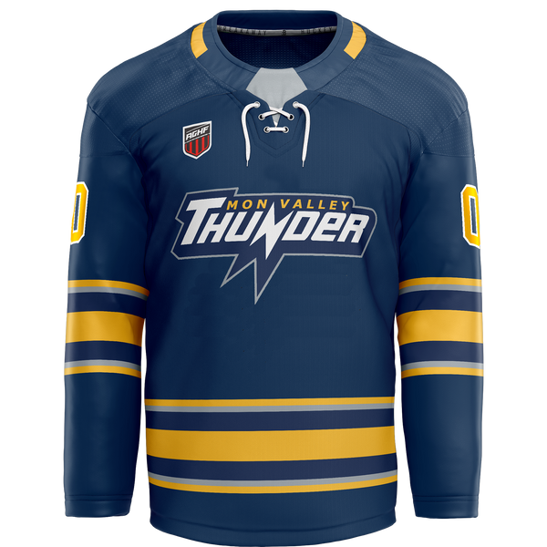 Mon Valley Thunder Girls 16U Adult Goalie Hybrid Jersey