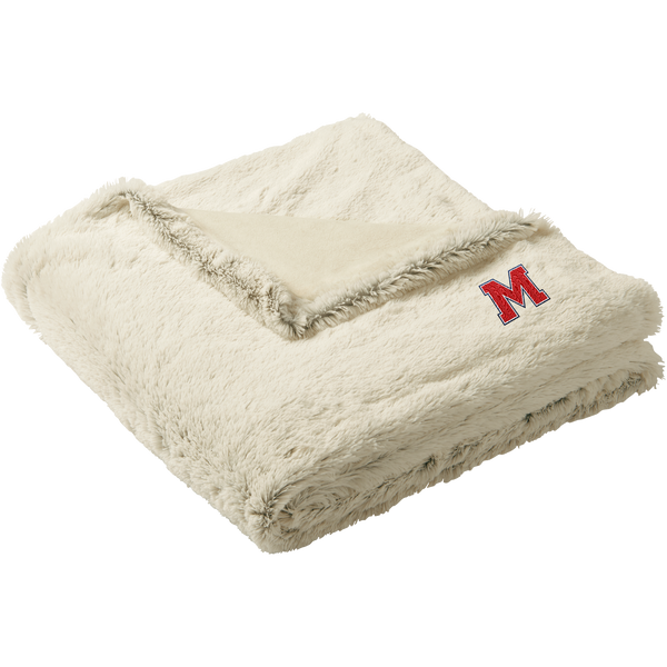 Mount St. Charles Faux Fur Blanket
