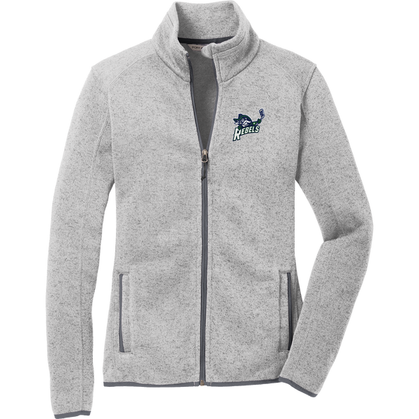 Kensington Valley Rebels Ladies Sweater Fleece Jacket