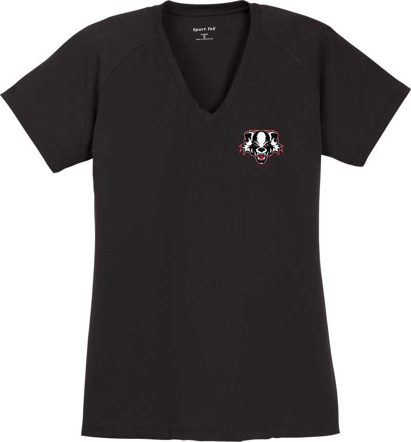 Scary Badgers Ladies Ultimate Performance V-Neck