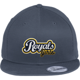 Royals Girls New Era Flat Bill Snapback Cap