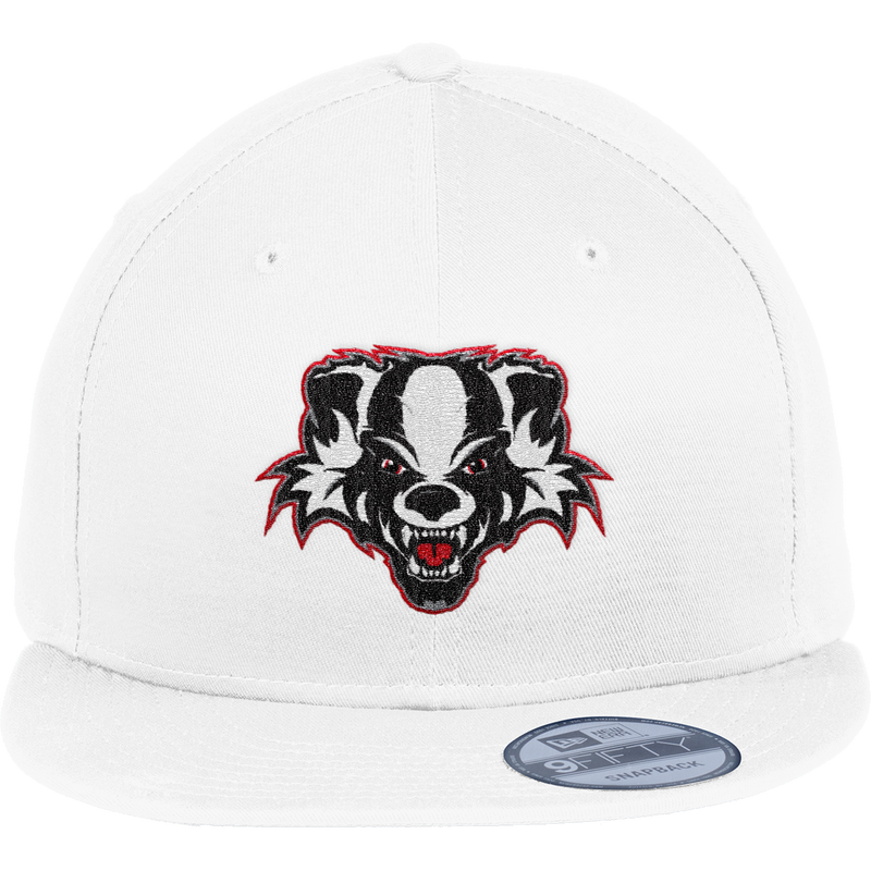 Scary Badgers New Era Flat Bill Snapback Cap