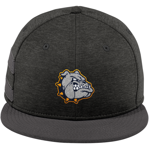 Chelsea Bulldogs New Era Shadow Heather Striped Flat Bill Snapback Cap