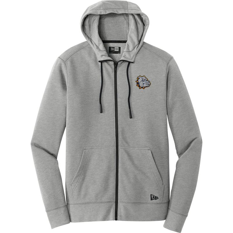 Chelsea Bulldogs New Era Tri-Blend Fleece Full-Zip Hoodie