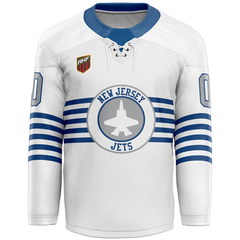 NJ Jets Adult Player Hybrid Jersey