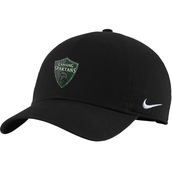 Lansing Spartans Nike Heritage Cotton Twill Cap