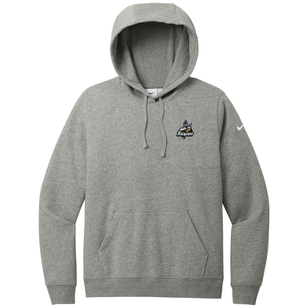 Mon Valley Thunder Nike Women's Club Fleece Sleeve Swoosh Pullover Hoodie