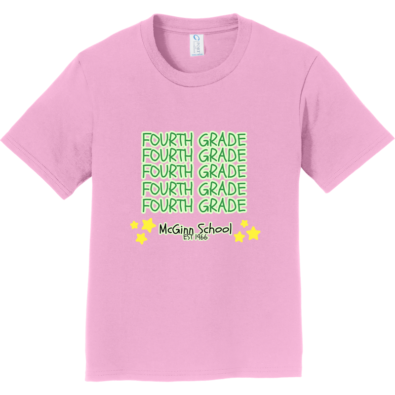McGinn Elementary Youth '4th Grade' Fan Favorite Tee