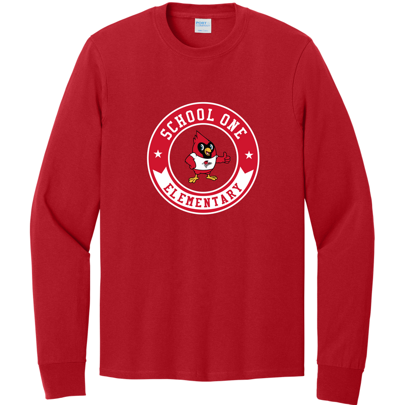 School One Elementary Long Sleeve Core Cotton Tee
