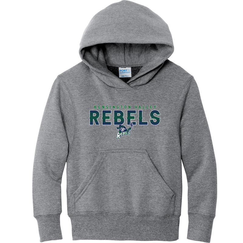 Kensington Valley Rebels Youth Core Fleece Pullover Hooded Sweatshirt