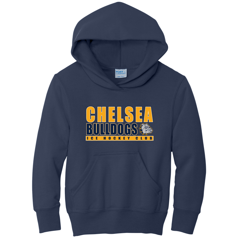 Chelsea Bulldogs Youth Core Fleece Pullover Hooded Sweatshirt
