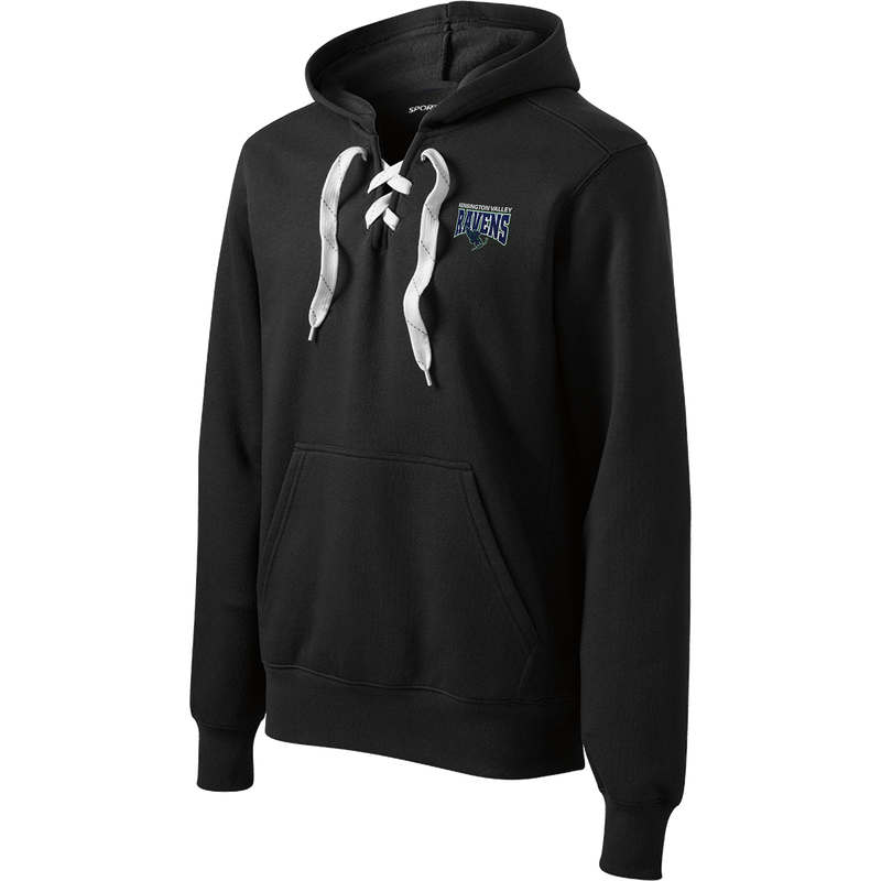 Kensington Valley Ravens Lace Up Pullover Hooded Sweatshirt