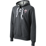 GAP Hockey Lace Up Pullover Hooded Sweatshirt