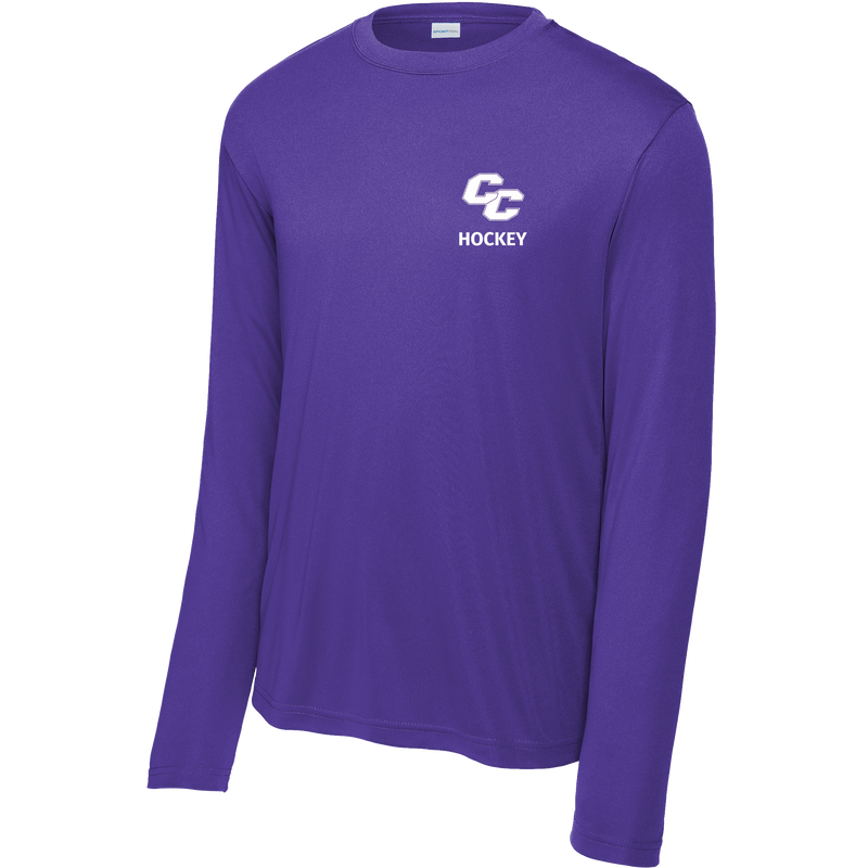 Curry College Long Sleeve PosiCharge Competitor Tee
