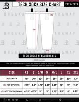 Dupage Black Bears Sublimated Tech Socks