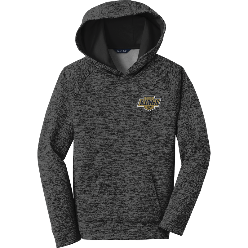 Skylands Kings Youth PosiCharge Electric Heather Fleece Hooded Pullover