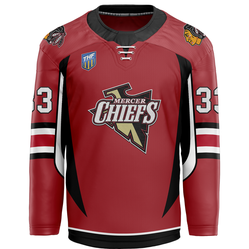 Mercer Tier 1 2013 and Younger Adult Player Jersey